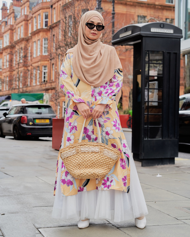 Tunic Printed Piccadilly - Rozzane Canary