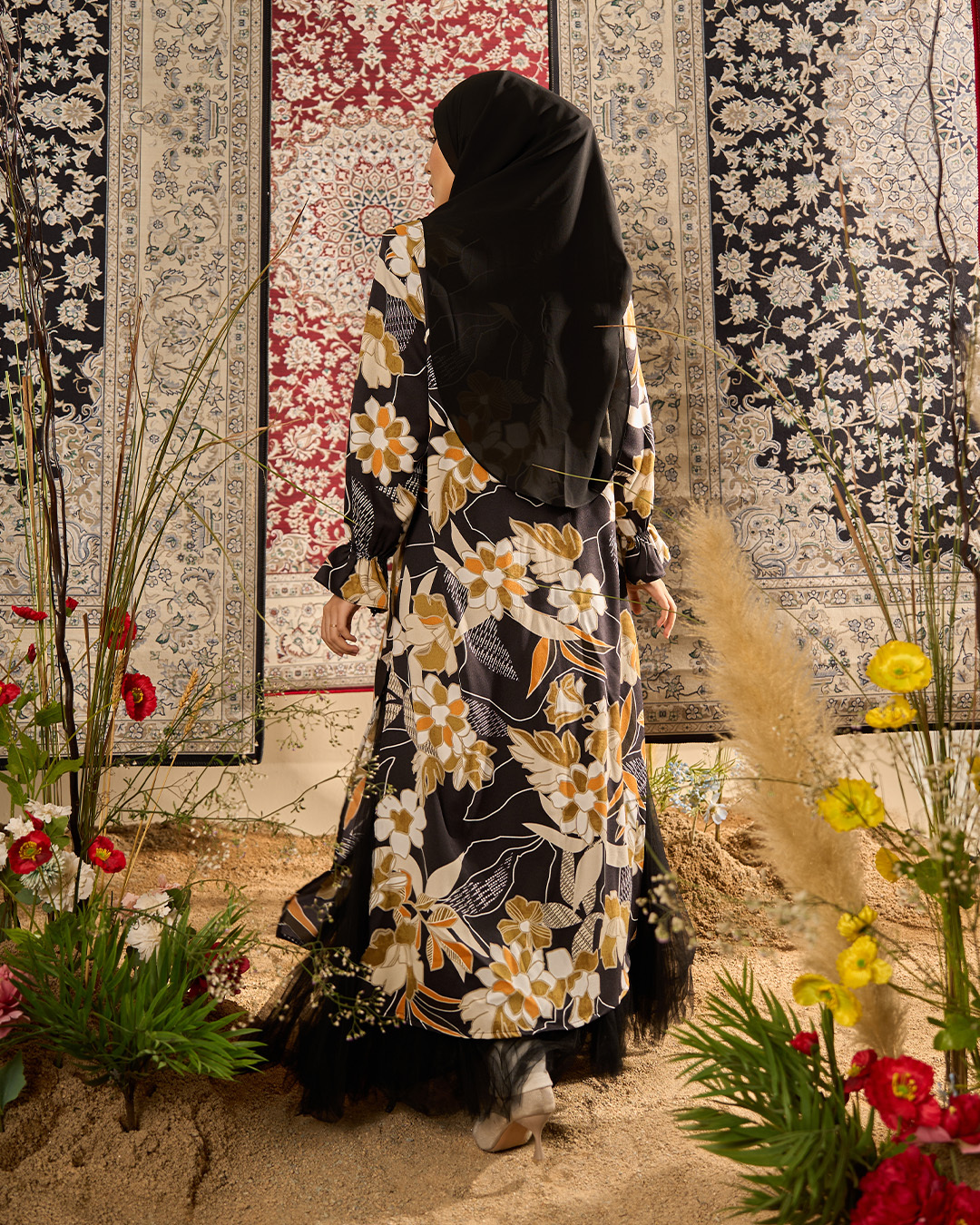 Tunic Printed Piccadilly - Rozzane Black