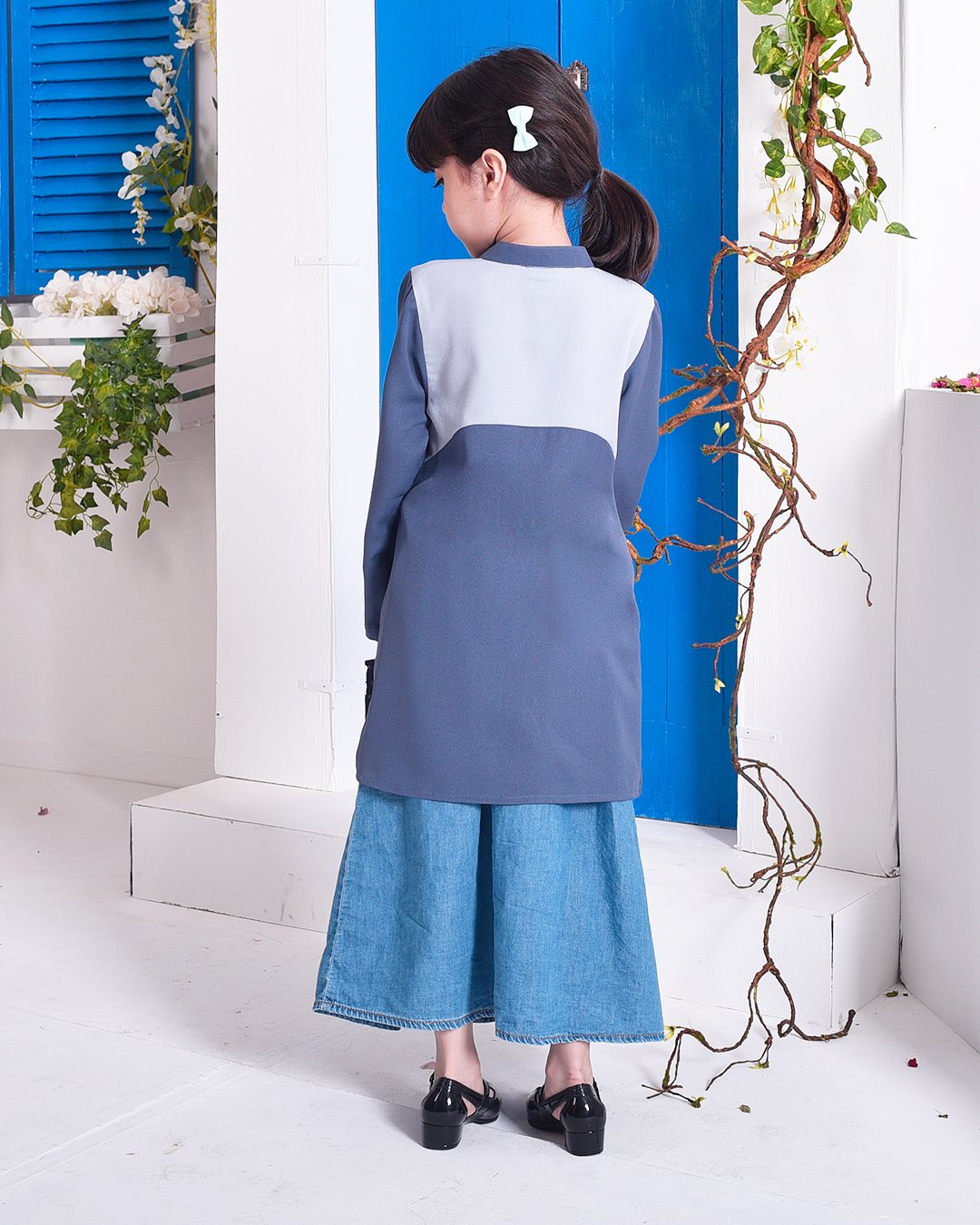 Tunic Rhonda Kids - Blue