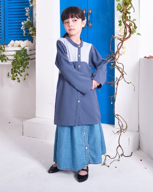 Tunic Rhonda Kids - Blue
