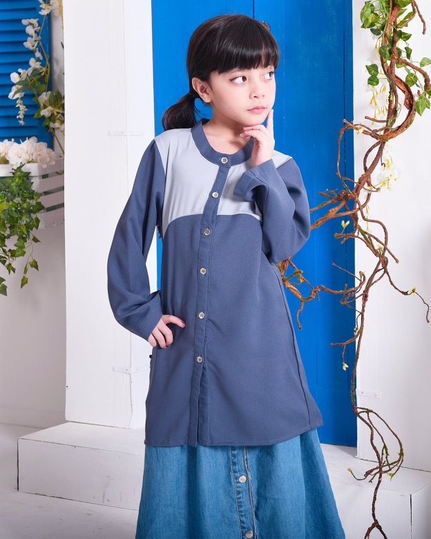 Tunic Rhonda Kids - Blue