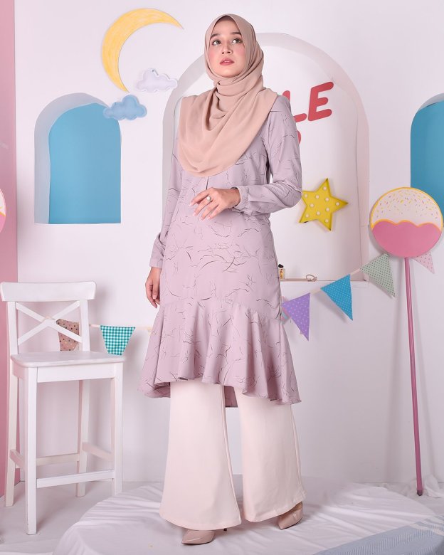 Tunic Ruffle Cindy - Sunset Brown