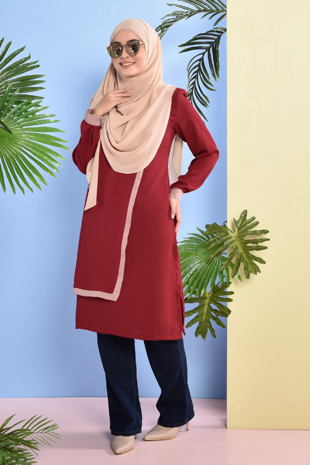 Tunic Salima - Merlin Red
