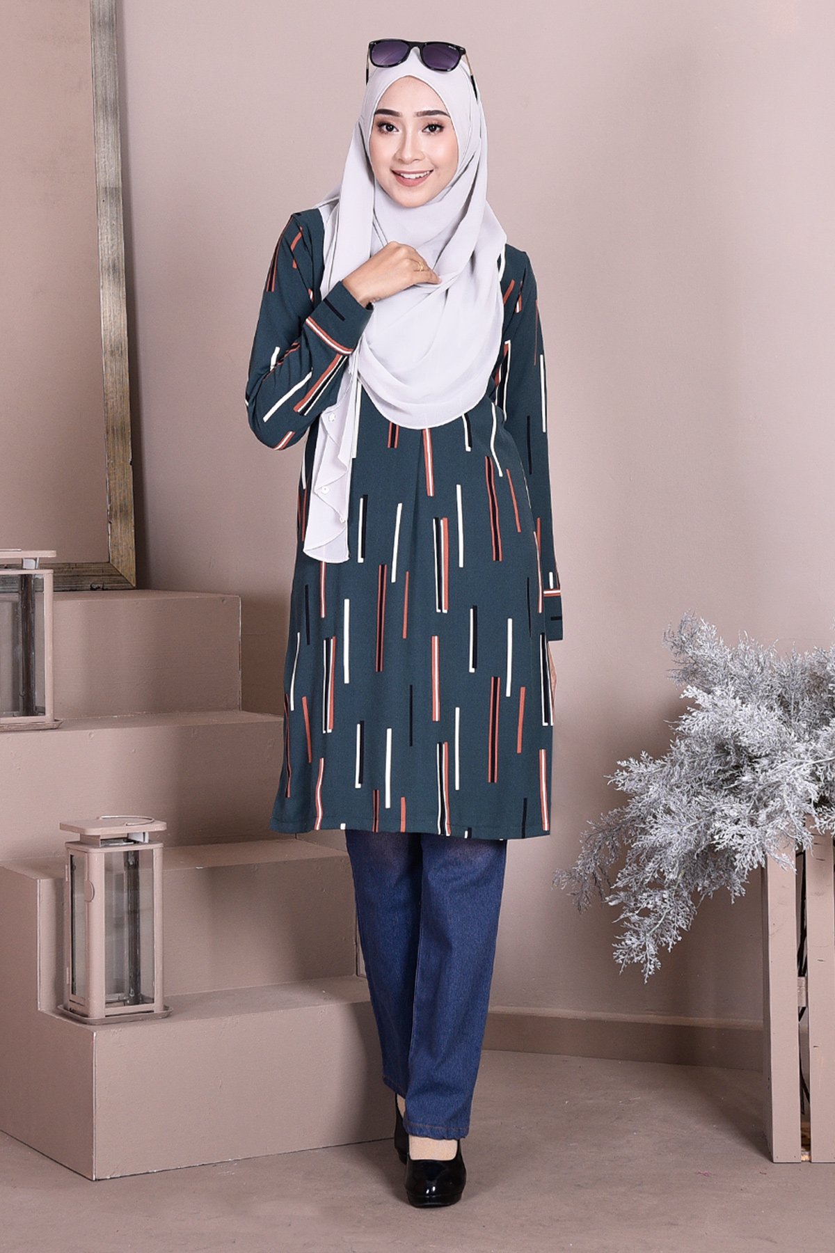 Tunic Savannah - Emerald Green
