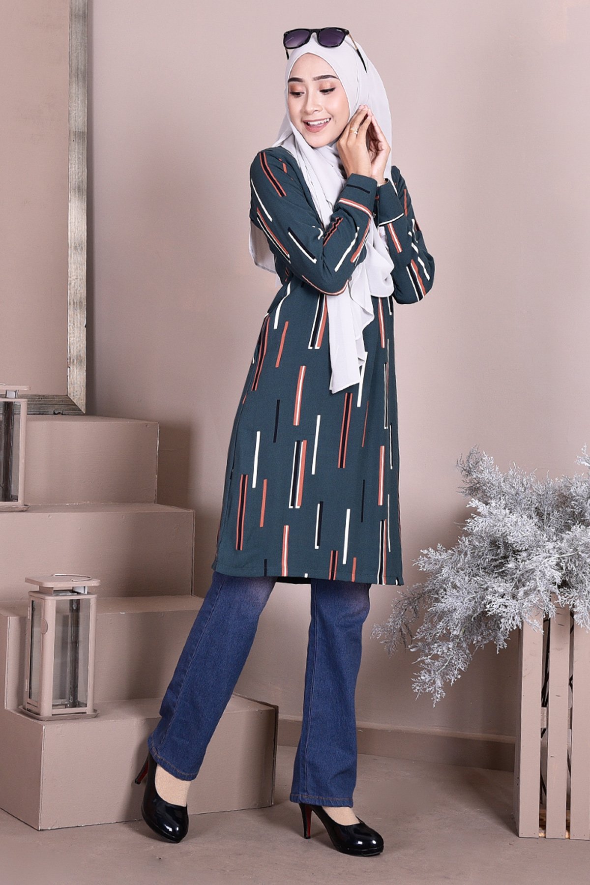 Tunic Savannah - Emerald Green
