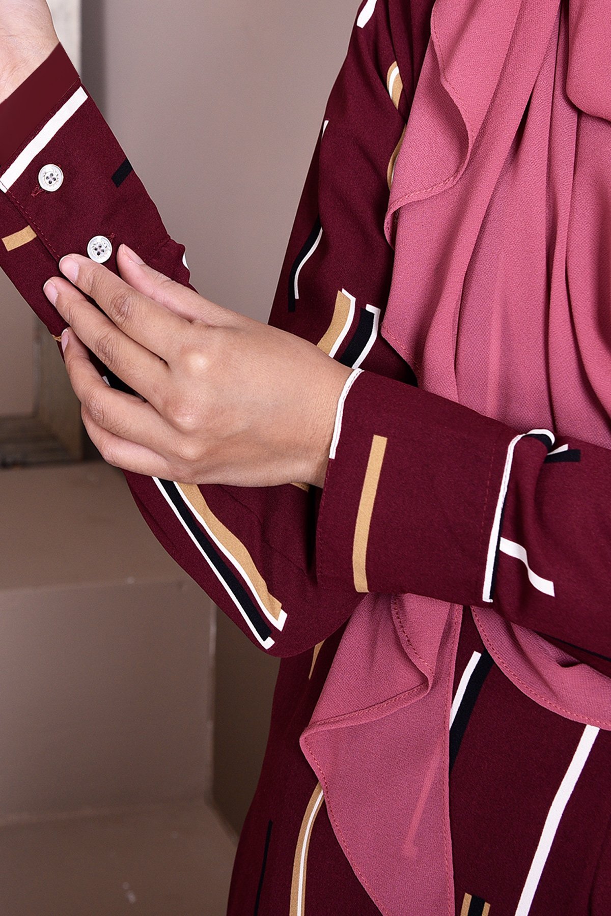 Tunic Savannah - Merlin Maroon