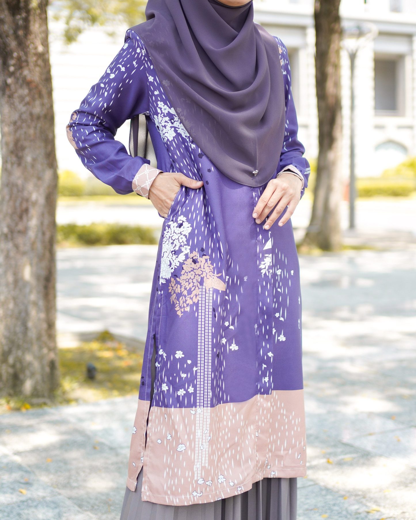 Tunic Sury - Eggplant Purple