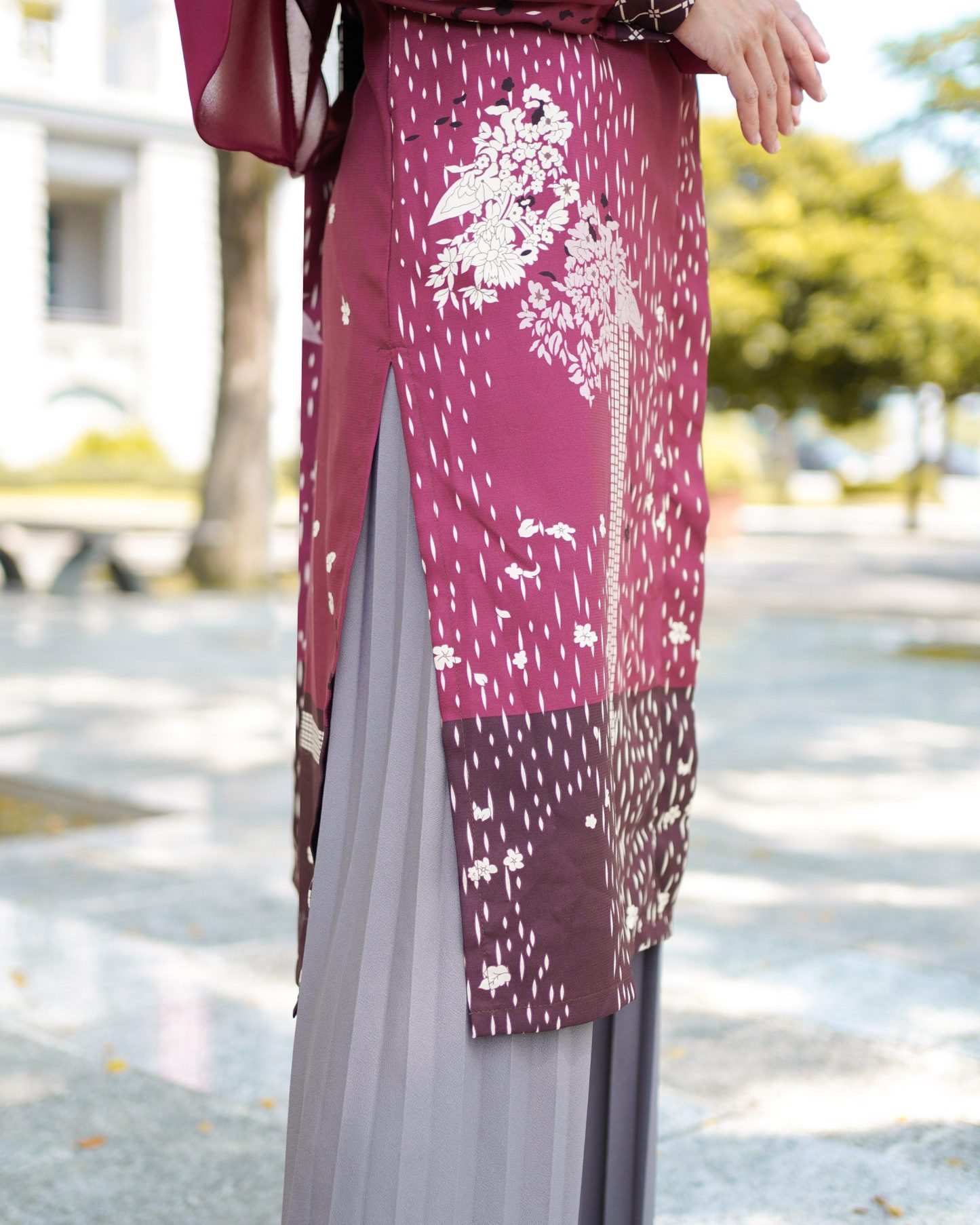 Tunic Sury - Ruby Maroon