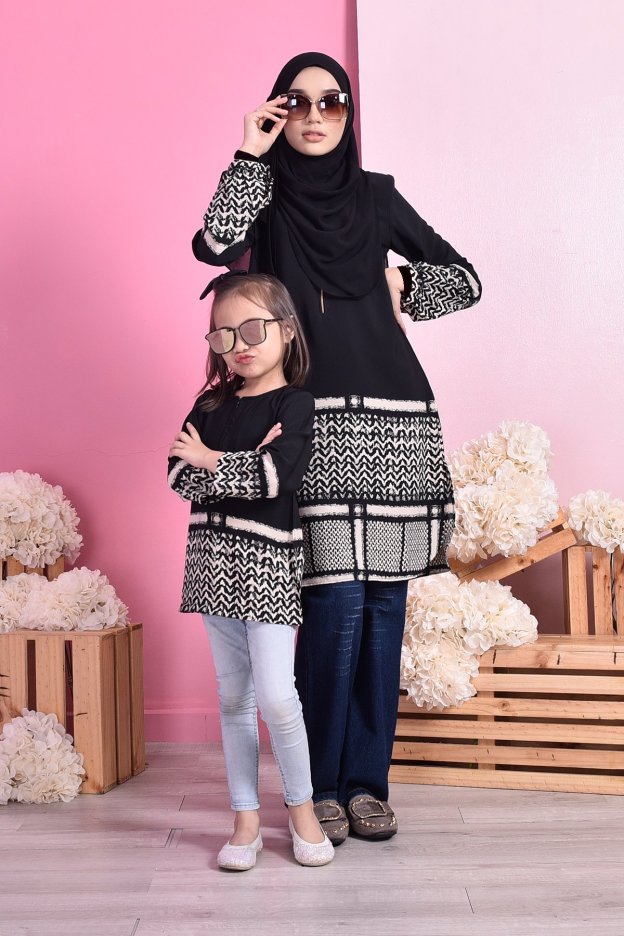 Tunic Devyn Kids - Black
