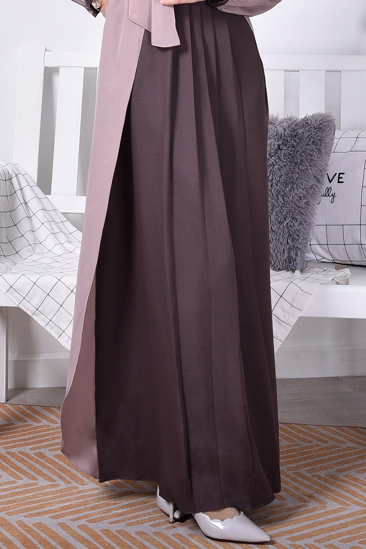 Abaya Cardi Clara - Brown Choco