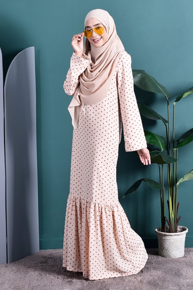 Abaya Cassy - Vanilla Cream