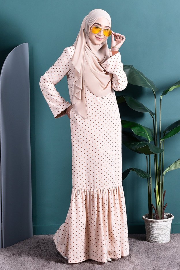 Abaya Cassy - Vanilla Cream
