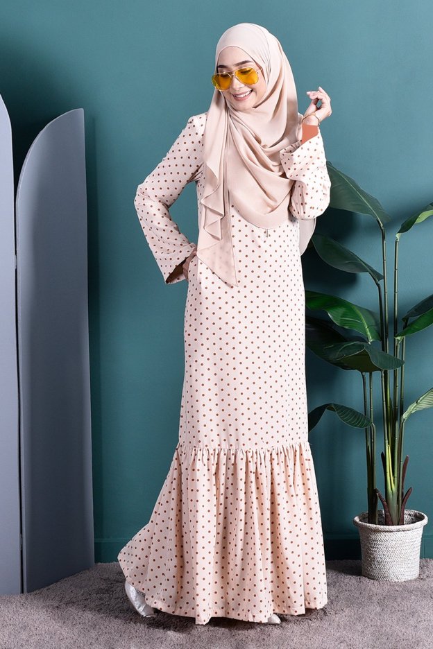 Abaya Cassy - Vanilla Cream