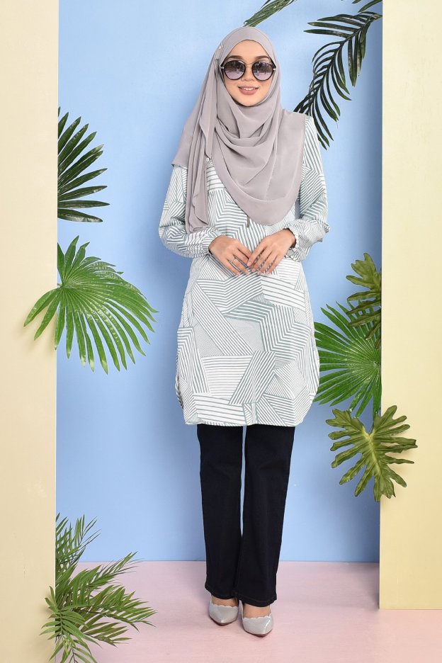 Tunic Lovisa - Aqua Green