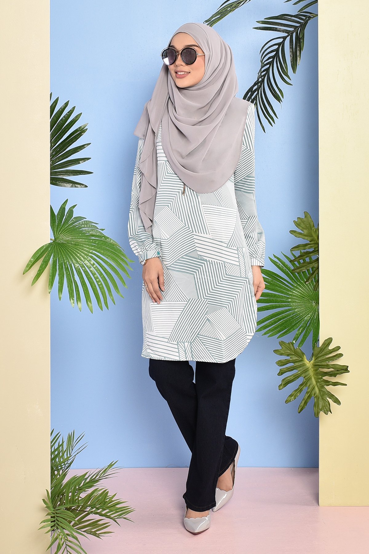 Tunic Lovisa - Aqua Green