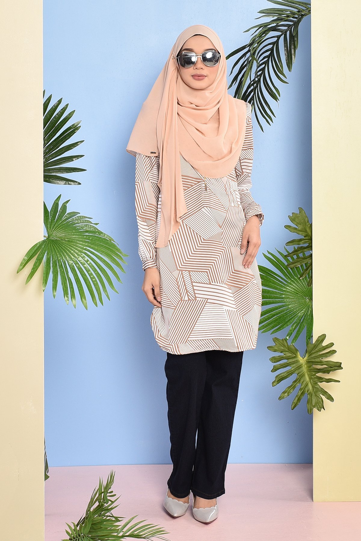 Tunic Lovisa - Latte Brown