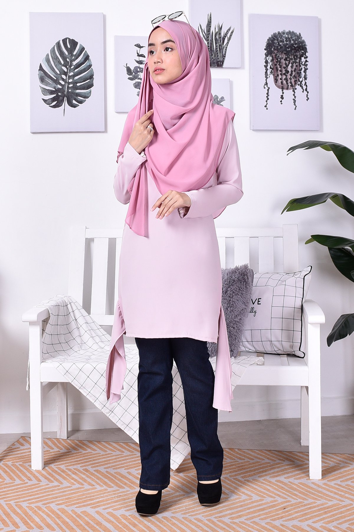 Blouse Freda - Candy Pink
