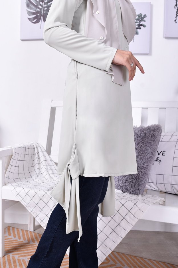 Blouse Freda - Moss Grey