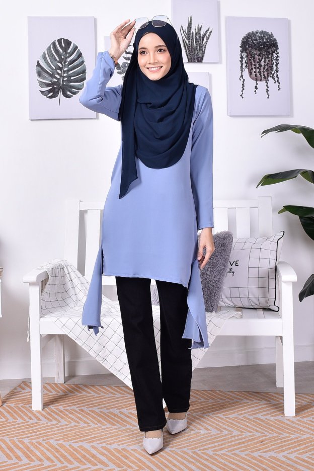 Blouse Freda - Periwinkle Blue