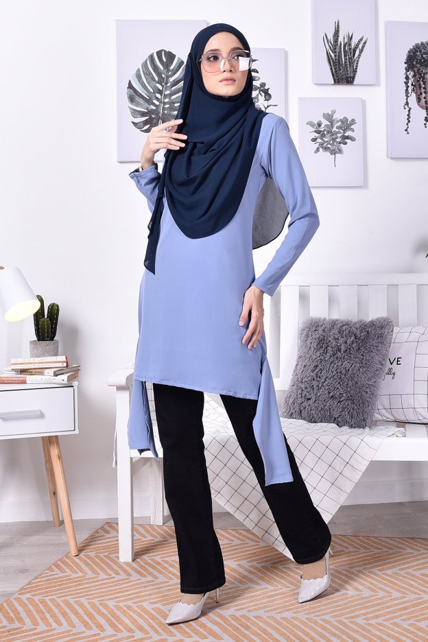 Blouse Freda - Periwinkle Blue
