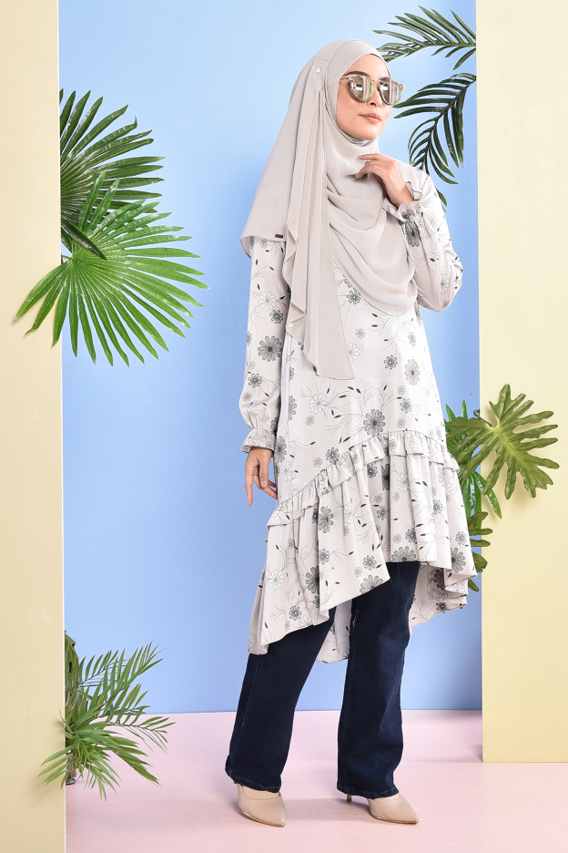 Tunic Rabeya - Ice Grey