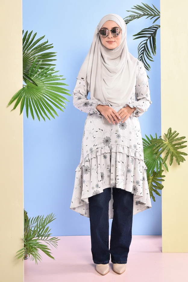 Tunic Rabeya - Ice Grey