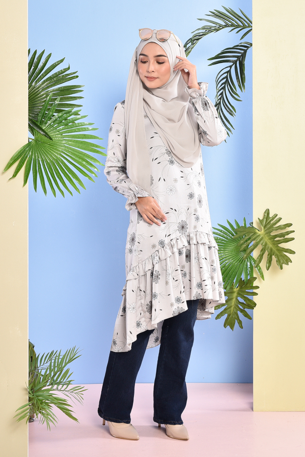 Tunic Rabeya - Ice Grey
