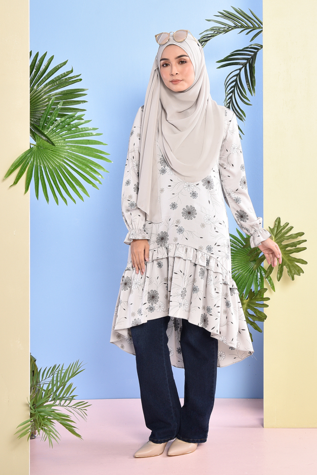 Tunic Rabeya - Ice Grey