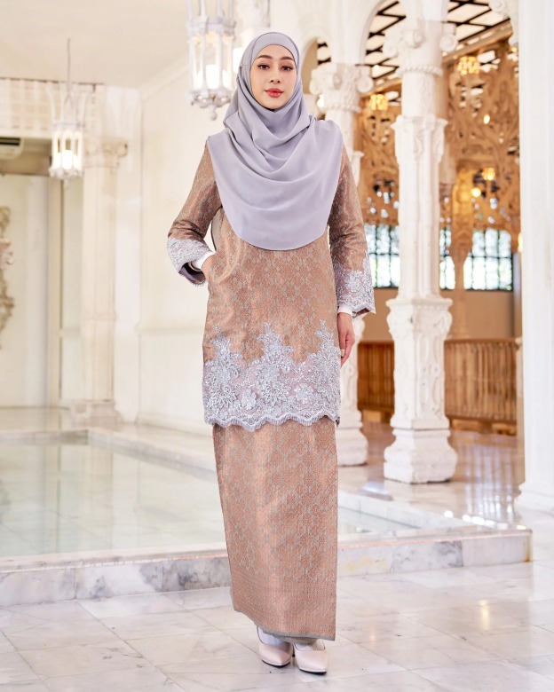 Baju Kurung Moden Lace Songket Ramadhani