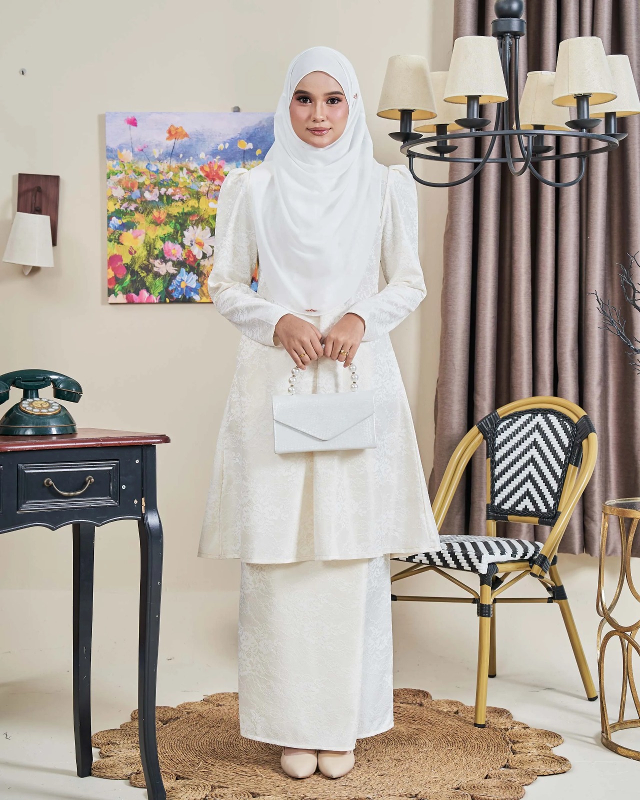 Baju Kurung Riau Lace Adiona