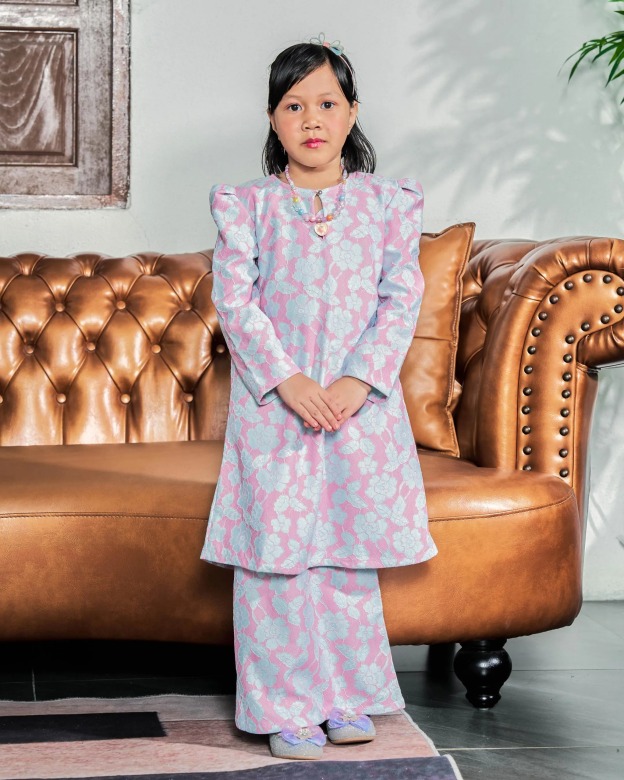 Baju Kurung Riau Lace Adiona Kids