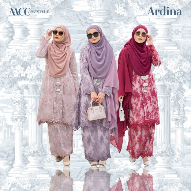 Baju Kebarung Lace Ardina