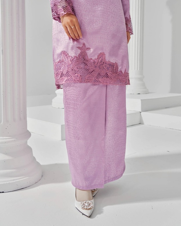 Baju Kurung Jacquard Sulam Airis