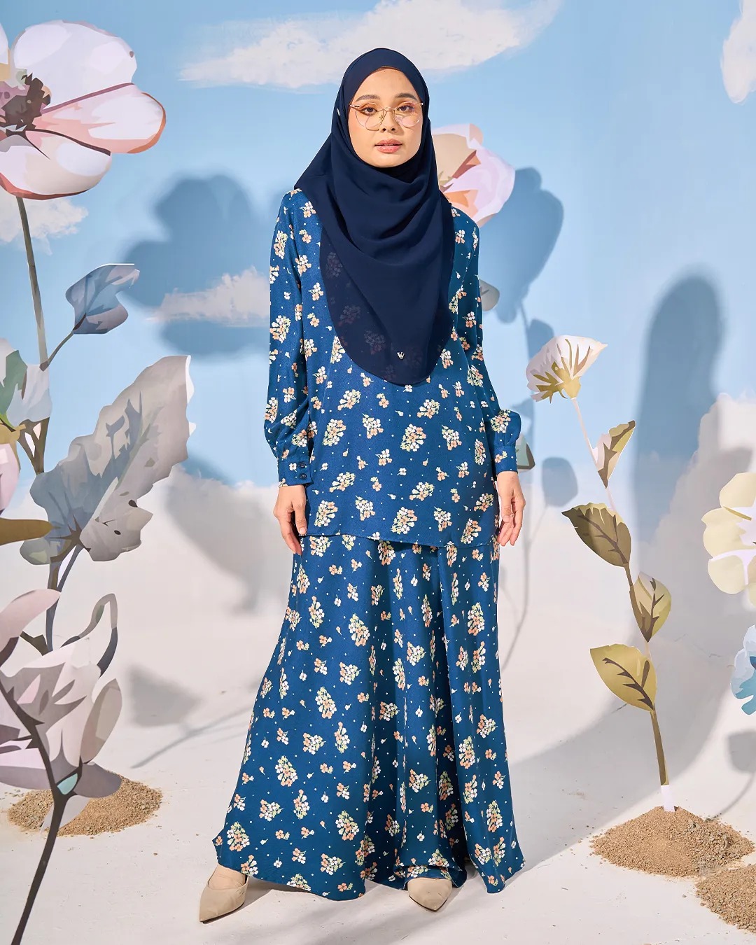 Suit Sahana Crepe Lolisa Laluna X MCC