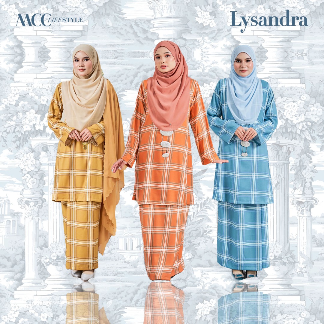 Baju Kurung Pahang Lysandra Laluna X MCC 