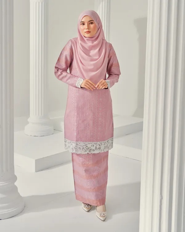 Baju Kurung Moden Sulam Songket Ardini Adresia 