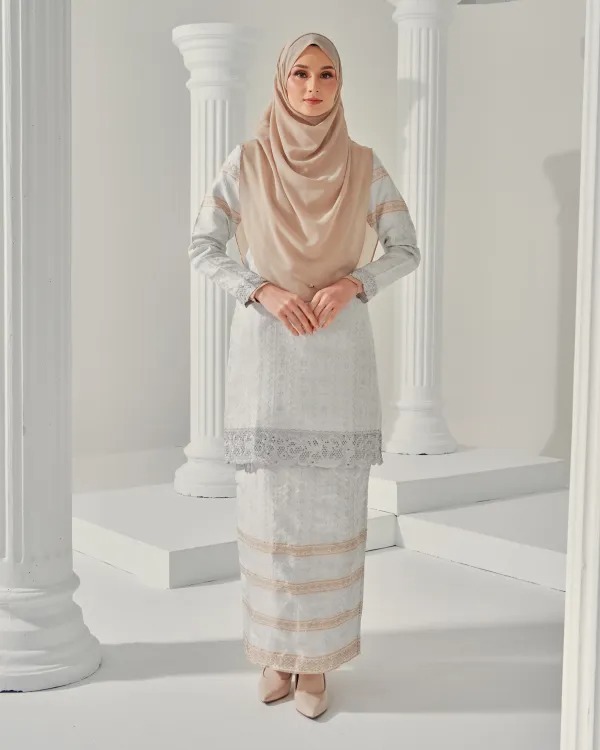 Baju Kurung Moden Sulam Songket Ardini Adresia 