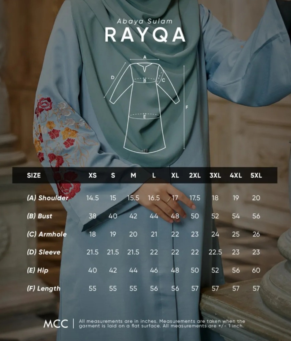 Abaya Sulam Rayqa