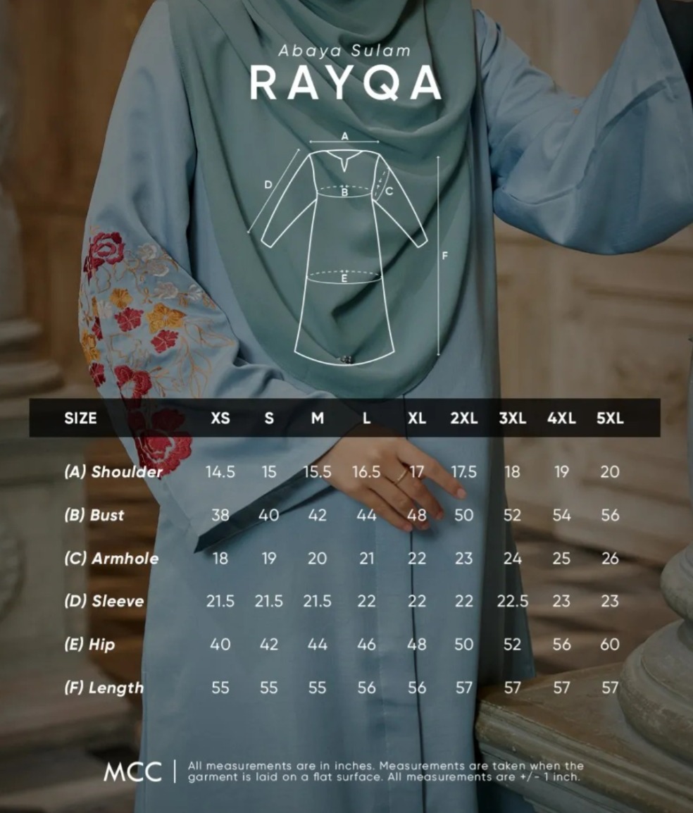 Abaya Sulam Rayqa