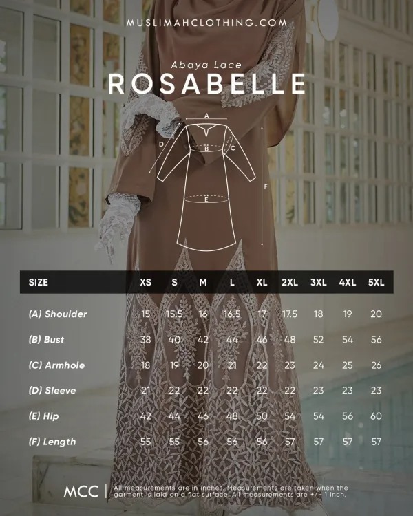 Abaya Lace Rosabelle