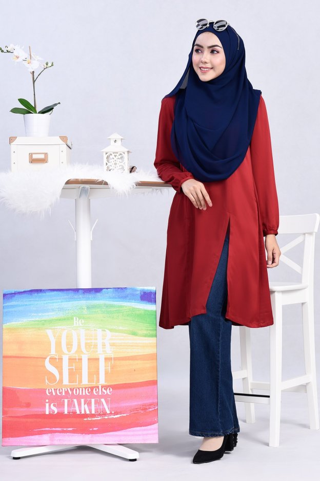 (AS-IS) Palazzo Jeans Denim Dalia - Flame Blue