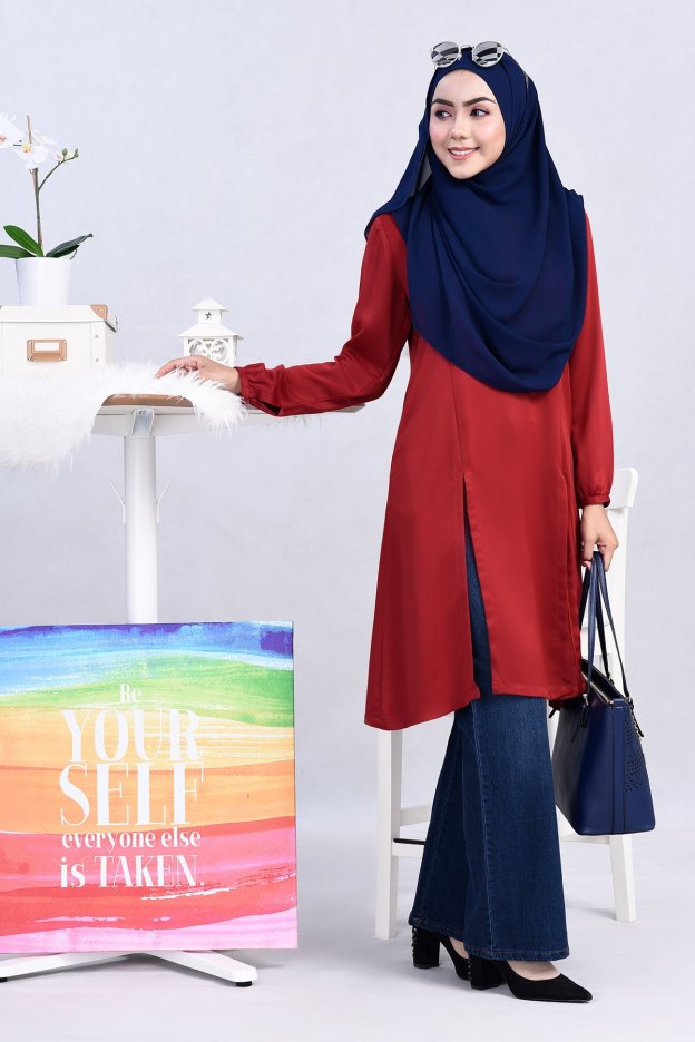 (AS-IS) Palazzo Jeans Denim Dalia - Flame Blue