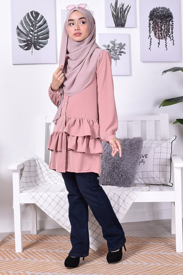 Blouse Farha II - French Rose