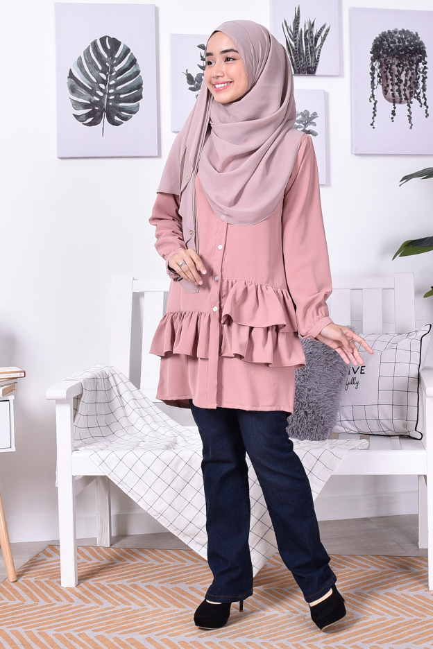 Blouse Farha II - French Rose