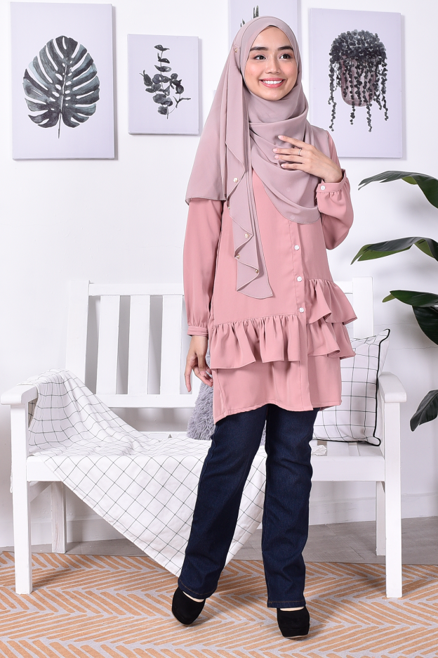 Blouse Farha II - French Rose