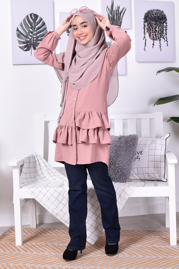 Blouse Farha II - French Rose