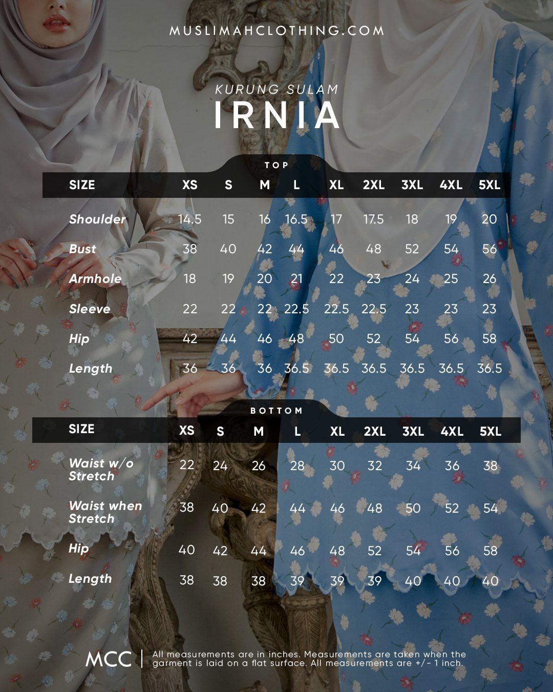 Baju Kurung Sulam Lirnia - Daisy Pewter