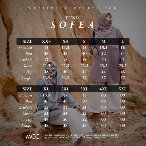 Tunic Sofea - Brick Pink