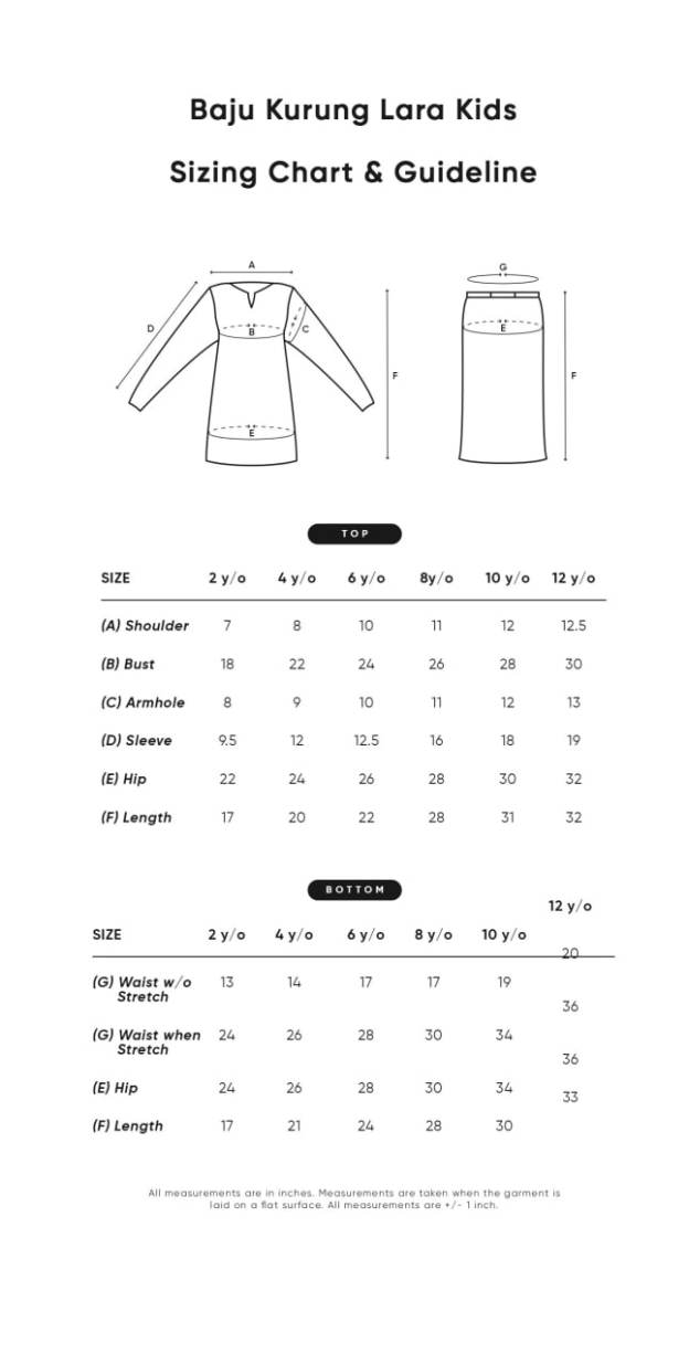 Kurung Lara Kids