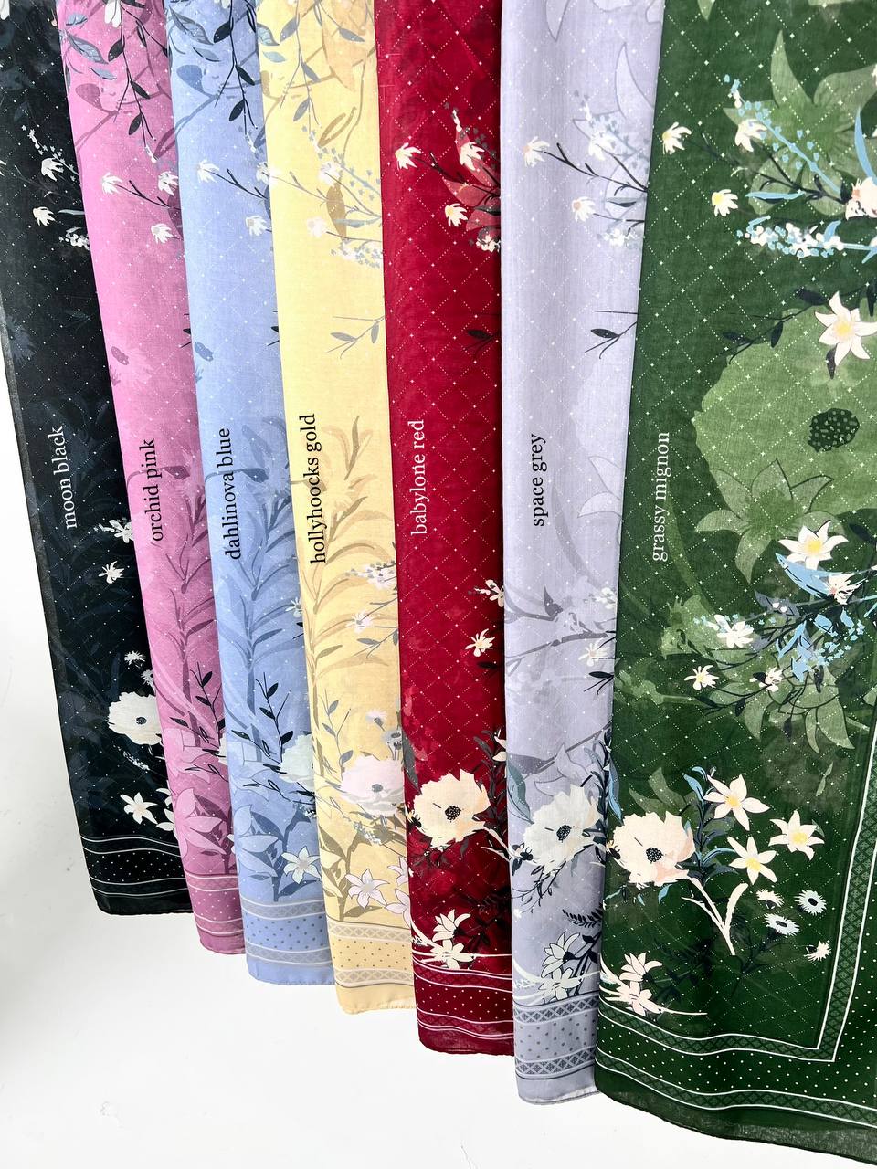 Tudung Bawal Cotton Voile Dahlia